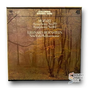 Mozart Symphony No 39 & 40 Leonard Bernstein 7.5 IPS Reel to Reel Tape Columbia - Picture 1 of 4