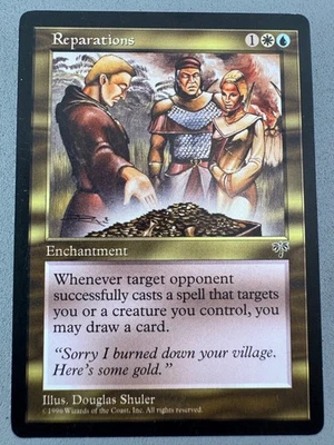 Reparations Mirage Regular MTG—Never Played Near Mint—Reserve List - Image 1 of 4