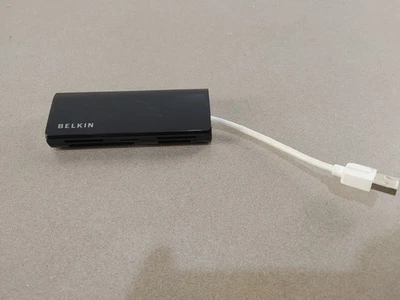 Belkin USB 2.0 Universal Media Reader SD/MMC CF/Microdrive MicroSD xD MS/MS Duo - Image 1 of 2