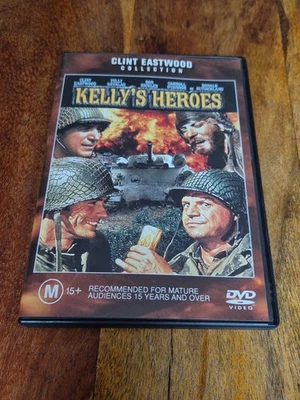 Kelly's Heroes (DVD, 1970) Region 4 Australia  - image 1 of 3