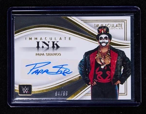 Papa Shango 2023 Panini Immaculate Collection Auto 64/99 Immaculate Ink [don79 - Picture 1 of 2