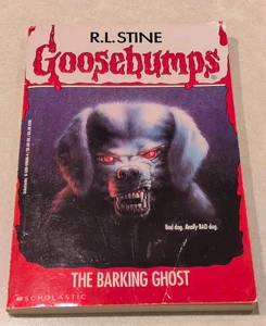 1st print Goosebumps #32 The Barking Ghost w/calendar poster ~ RL Stine [READ] - Picture 1 of 22