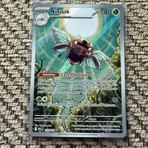 Juego de cartas coleccionables Pokémon inglés Mega Evolución raro ilustración Ninjak 137/132 - Imagen 1 de 7