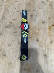 Pokemon Pickachu Clip N Go Kids Belt Adjustable Fabric Belt 2018 Nintendo - Picture 1 of 4
