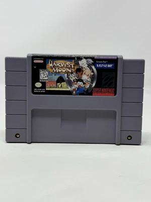 Harvest Moon for Super Nintendo *SNES* Authentic - Tested - Very Clean - Image 1 of 4
