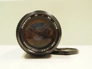 Promaster SP A MC ZOOM 52o 1:4.5 F=80-200mm Lens A13 - Picture 1 of 6
