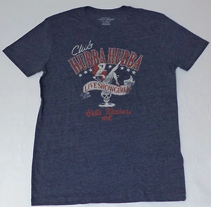 Neu mit Etikett Lucky Brand PIN UP kurzärmliges blaues T-Shirt Small L852 - Bild 1 von 2