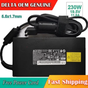 Original 230W ADP-230JB D For Acer Nitro 5 AN515-58-74JS 5.5*1.7mm Charger Cord - Picture 1 of 4
