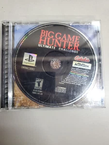 Cabelas Big Game Hunter Ultimate Challenge Playstation 1, PS1 Sin Manual Probado - Imagen 1 de 2