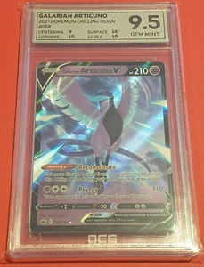 POKEMON - Galarian Articuno V - Chilling Reign - 058/198 - Gem Mint OCE 9.5 - Bild 1 von 1