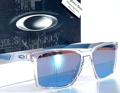 NEW Oakley EXCHANGE SUN Clear POLARIZED PRIZM H2O Blue Lens Sunglass 9483-03 - Image 1 of 4