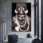 Black African Man Art Poster Portrait Canvas Painting Canvas Wall Art Wall Decor