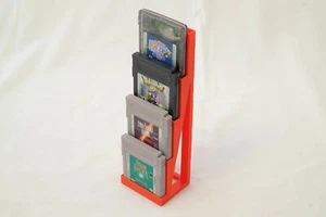 Pair of 5-cartridge display stands for Nintendo Game Boy - Print to Order - Picture 1 of 2