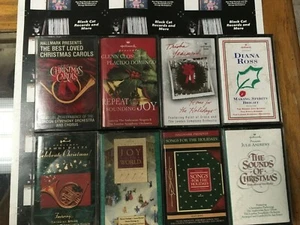 Hallmark Christmas x 8 Diana Ross Trisha Yearwood Placido Domingo Sandi Patti + - Picture 1 of 11
