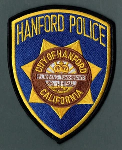 Hanford California Police Patch *No - Inc Date* - Bild 1 von 1