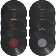 8 Vinyl Record Wall Decor Retro 1950's Rock & Roll Party Home Music Favor