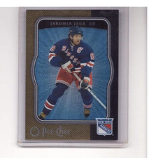 JAROMIR JAGR 2007-08 O-PEE-CHEE OPC HOCKEY MICRO MOTION FOIL SP PARALLEL #319