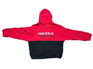 vtg nautica competition 90s Y2K Hip hop Polo Sport XXL Tommy Sailing - Picture 1 of 9