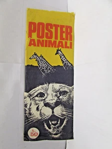 bustina sorpresa - POSTER ANIMALI - baggioli - cm 10 x cm 26 - - Picture 1 of 2