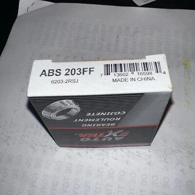 Auto Extra 203FF Ball Bearing, 6203-2RSJ , Alternator End Bearing , Free Shipp - Image 1 of 4