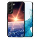 ( For Samsung A34 5G ) Back Case Cover H23207 Earth Sun