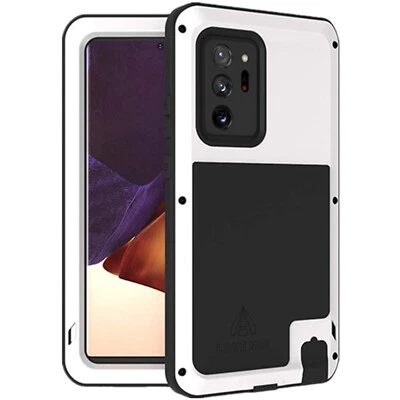 适用于三星 Galaxy Note20 Ultra LOVE MEI 重型金属坚固防震保护壳 — 第 1/4 张图片
