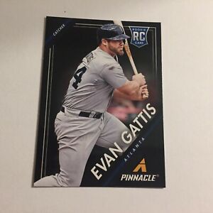 2013 Panini Pinnacle MLB Atlanta Braves Evan Gattis Rookie Baseball Card