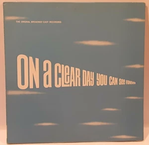 On a Clear Day You Can See For Original Broadway Cast LP 1965 Vinyl & Cover NM - Picture 1 of 5