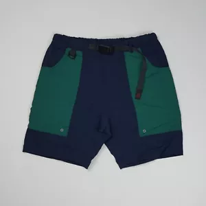 Gramicci Japan Men's Gear Shorts S Marine x Wood New RRP £120 - Picture 1 of 4