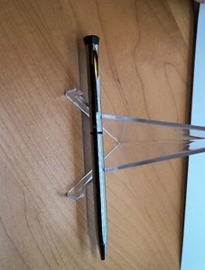 VTG Garland Bubble Top Chrome Slimline Ballpoint Pen National Space Corp. - Picture 1 of 5