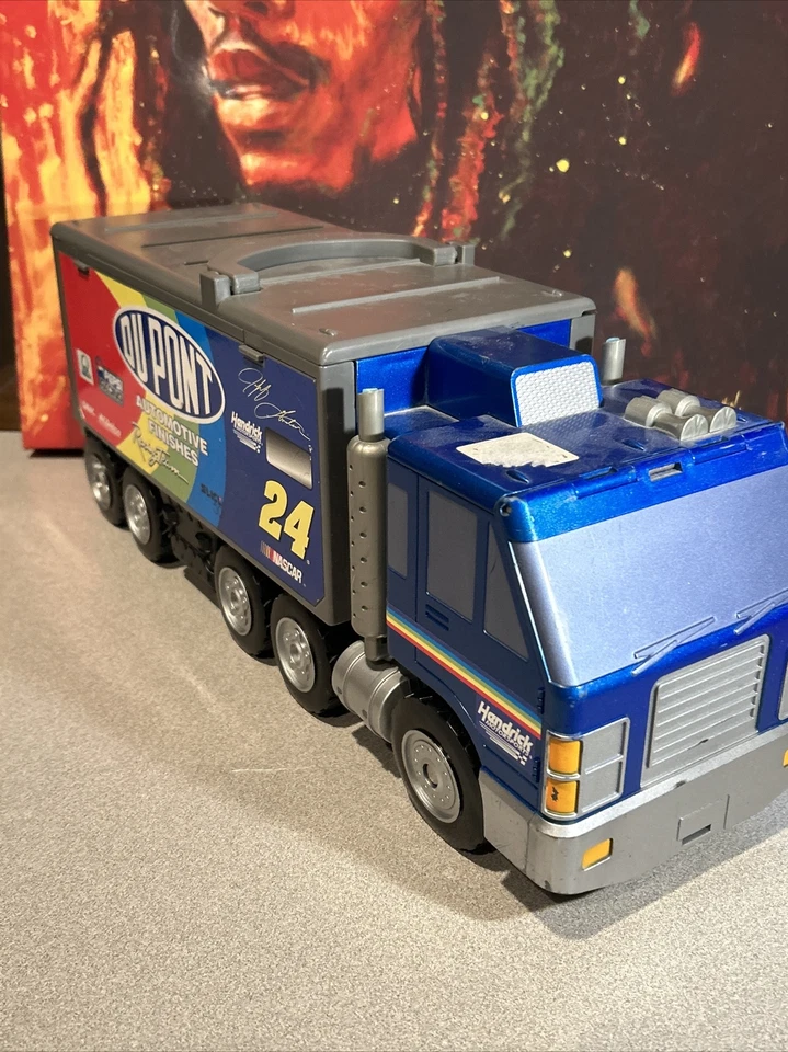 Micro Machines Jeff Gordan 24 NASCAR Semirremolque Juego 1999 Foto 1 de 4