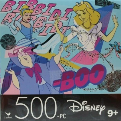Jigsaw Puzzle 500 Disney Pieces 14 X 11 Cinderella Fairy Godmother - Image 1 of 3