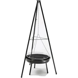 Dreibein Grillchef Schwenkgrill Tripod BBQ 54,5 cm Holz Kohle grill,Schwenkgrill - Bild 1 von 3
