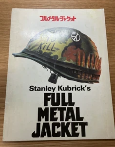 Full metal jacket, Stanley Kubrick's, Old Movie Program Japanese pamphlet #698#a - Picture 1 of 3