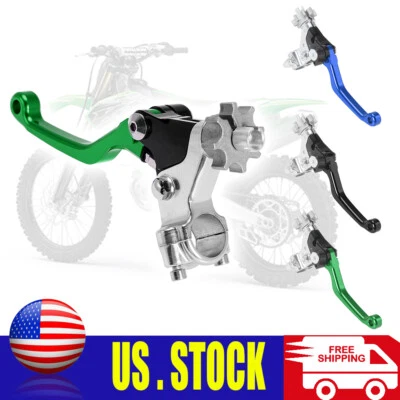 Handlebar Clutch Lever Handle Perch For KAWASAKI KX 450F/250F KX125/100/85/65 US - Image 1 of 4