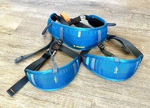 Simond Rock Climbing Mountaineering Harness Easy 3 Blue Size S/M - NICE - Picture 1 of 10