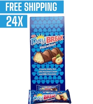 Tiffany Day Break Hazelnut Cream Crunchy Wafer Bar 12.5g X 24 تيفاني - Image 1 of 3