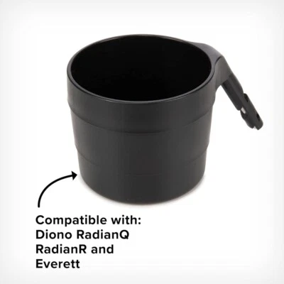 Diono Radian & Everett XL Cup Holder - Black - Image 1 of 3