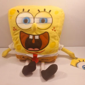 Bob Esponja Pantalones Cuadrados Peluche - Ojos Lenticulares - Nickelodeon Peluche Juguete Suave 35 cm - Imagen 1 de 10