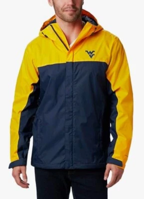 Chaqueta impermeable COLUMBIA West Virginia Mountaineers Glennaker Storm talla LT NUEVA CON ETIQUETAS Foto 1 de 4