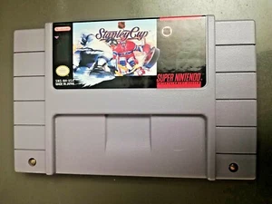 Stanley Cup NHL Super Nintendo SNES Hockey Game Authentic Cartridge - Picture 1 of 3