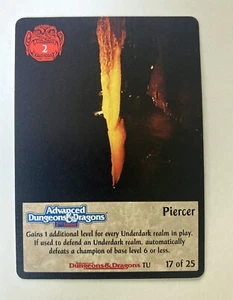 Piercer Spellfire The Underdark Ultra Rare UR 17/25 TSR - Picture 1 of 2