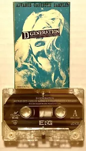 D GENERATION ADVANCED KASSETTENPROBENAHME PROMO VINTAGE 1994 4PRO-19850 CHRYSALIS - Bild 1 von 3