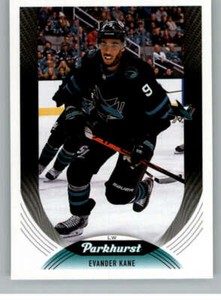 2020-21 Upper Deck Parkhurst #185 Evander Kane San Jose Sharks