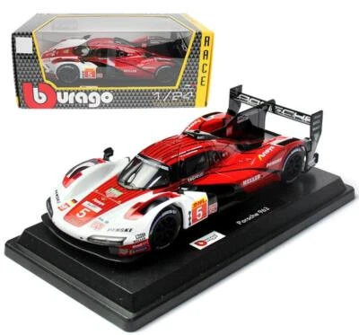 Bburago 1:24 Porsche 963 24th Le Mans LMH #5 Diecast Model Car New in Box - Image 1 of 4