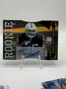 Panini America Taiwan Jones Rookie RC 2011 automático #210 Oakland Raiders 12/24 SSP - Imagen 1 de 7