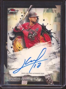 2024 TOPPS FINEST LOURDES GURRIEL SUPERFRACTOR AUTO AUTOGRAPH 1/1! - Picture 1 of 2