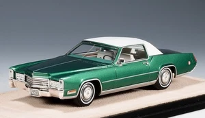 GLM STAMP 1/43: 1970 CADILLAC ELDORADO BIARRITZ. GREEN METALLIC. LTD: 199. BNIB. - Picture 1 of 6