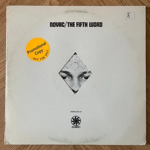 Novac "The Fifth Word" LP Embryo SD 527 Promo 1970 Rock/Psyche VG+/VG+ - Picture 1 of 5