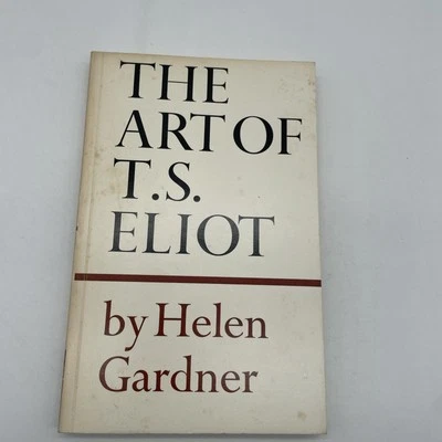 The Art of T.S. Eliot by Helen Gardner Paperback 1979 Faber - image 1 of 4